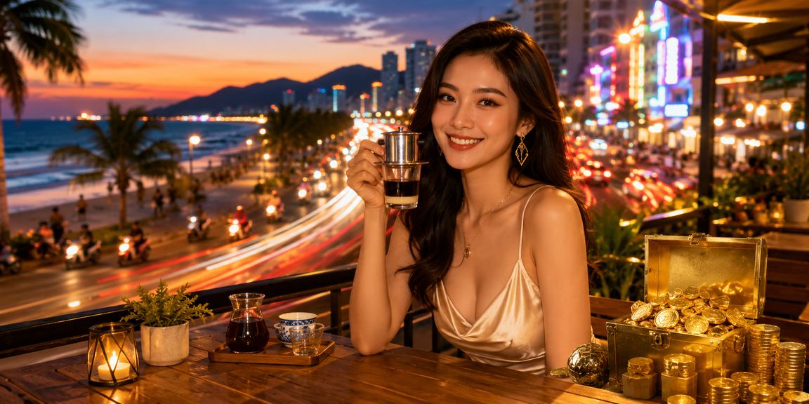 Người dùng tại Đà Nẵng nạp tiền và nhận thưởng khi uống cà phê buổi sáng
